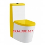 BỒN CẦU LIỀN KHỐI HỒNG KÔNG MÀU VÀNG  MÃ SỐ YWWY-8956